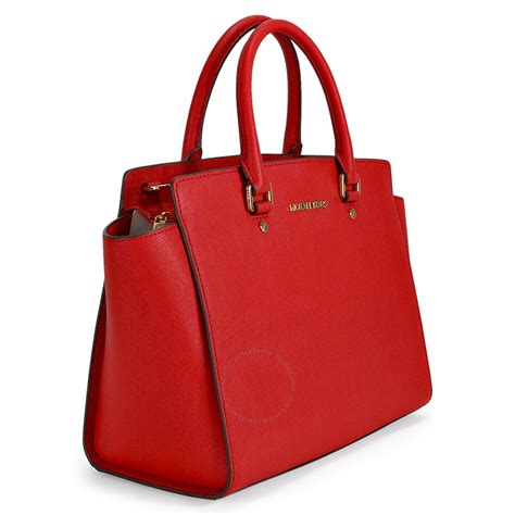 michael kors logo black red|Michael Kors handbags red used.